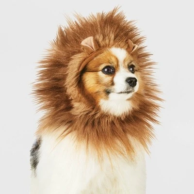 Lion Ruff Headwear Dog and Cat Costume - Brown - Hyde & EEK! Boutique™ 7 Lion Ruff Headwear Dog and Cat Costume - Brown - Hyde & EEK! Boutique™ - Image 5