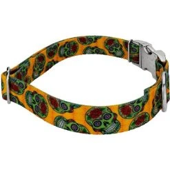 Country Brook Petz Premium Sugar Skulls Dog Collar -Pet Halloween Costumes Shop GUEST 3f6a3245 b11e 4176 98c2 5383912c37df