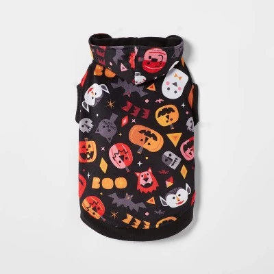 Basic Halloween Velour Toss Pumpkins Cat and Dog Hoodie - Hyde & EEK! Boutique™ 3 Basic Halloween Velour Toss Pumpkins Cat and Dog Hoodie - Hyde & EEK! Boutique™ - Image 2
