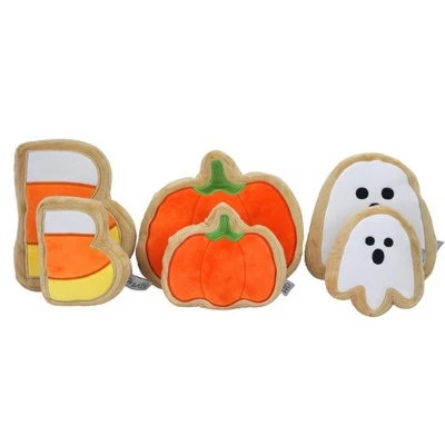 Midlee Boo Sugar Cookie Halloween Plush Dog Toys 5 Midlee Boo Sugar Cookie Halloween Plush Dog Toys - Image 3