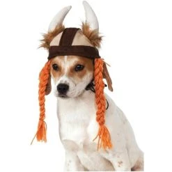 Rubie's Rubies Viking Hat w/Braids Pet Costume -Pet Halloween Costumes Shop GUEST 5817aa2f 7c48 47f8 9d1d db8ab00f70c5
