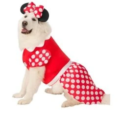 Mickey Mouse Clubhouse Minnie Mouse Big Dog Pet Costume, XXX-Large