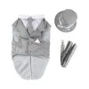 Midlee Dog Tuxedo Wedding Suit- Gray Top Hat & Leash -Pet Halloween Costumes Shop GUEST 6b69ba8d e4ae 43a1 aa0b 11ec022fa7e6