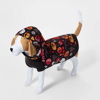 Basic Halloween Velour Toss Pumpkins Cat and Dog Hoodie - Hyde & EEK! Boutique™ 6 Basic Halloween Velour Toss Pumpkins Cat and Dog Hoodie - Hyde & EEK! Boutique™ - Image 5