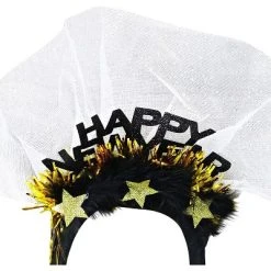 Midlee Happy New Year Dog Headband -Pet Halloween Costumes Shop GUEST 718fd5f1 455e 458c 8b0d 3bb054fa9398