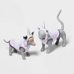 Unicorn Plush Hoodie Dog and Cat Costume - Hyde & EEK! Boutique™ -Pet Halloween Costumes Shop GUEST 79003b82 5aa3 4a0c 9d65 dacbd4d8e053