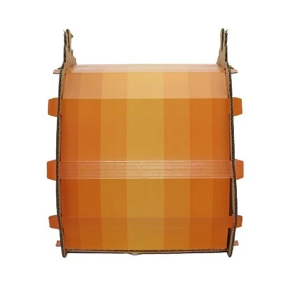 Midlee Halloween Pumpkin Cat Scratcher Cardboard House 2 Midlee Halloween Pumpkin Cat Scratcher Cardboard House