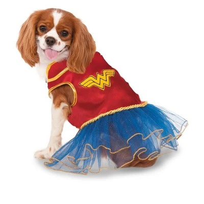 DC Comics Wonder Woman Tutu Dress Pet Costume, Large 3 DC Comics Wonder Woman Tutu Dress Pet Costume, Large