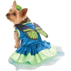 Rubie's Green and Blue Fairy Pet Costume - X Small