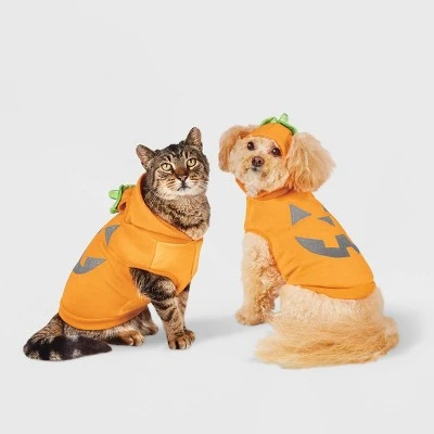 Reflective Halloween Jack-o'-lantern Pumpkin Hoodie Dog and Cat Costume - Hyde & EEK! Boutique™ 5 Reflective Halloween Jack-o'-lantern Pumpkin Hoodie Dog and Cat Costume - Hyde & EEK! Boutique™ - Image 3