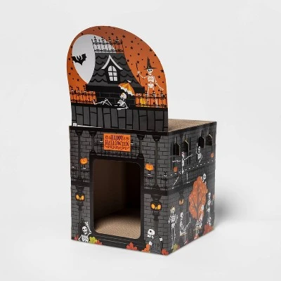 Hyde & EEK! Boutique Halloween Double Decker Skeleton Park Cat Scratcher - Hyde & EEK! Boutique™ 4 Hyde & EEK! Boutique Halloween Double Decker Skeleton Park Cat Scratcher - Hyde & EEK! Boutique™ - Image 2