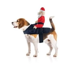 Midlee Santa Claus Jockey Dog Costume -Pet Halloween Costumes Shop GUEST a882f5eb 9079 4f8e 9827 68e2082b377b