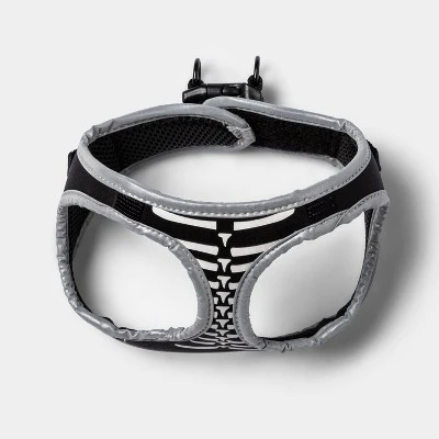 Skeleton Glow Reflective Dog and Cat Harness - Hyde & EEK! Boutique™ 1 Skeleton Glow Reflective Dog and Cat Harness - Hyde & EEK! Boutique™
