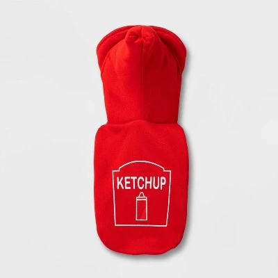 Ketchup Hoodie Dog and Cat Costume - Hyde & EEK! Boutique™ 3 Ketchup Hoodie Dog and Cat Costume - Hyde & EEK! Boutique™