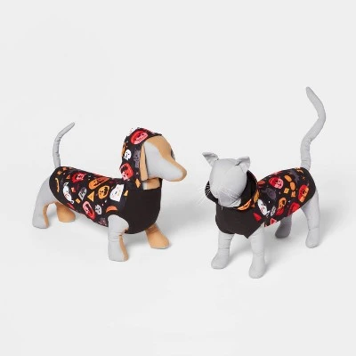 Basic Halloween Velour Toss Pumpkins Cat and Dog Hoodie - Hyde & EEK! Boutique™ 5 Basic Halloween Velour Toss Pumpkins Cat and Dog Hoodie - Hyde & EEK! Boutique™ - Image 4