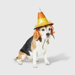 Candy Corn Witch Hat Dog and Cat Costume - Hyde & EEK! Boutique™ -Pet Halloween Costumes Shop GUEST bb281019 8a20 4ea0 be67 ed339a8e98c5