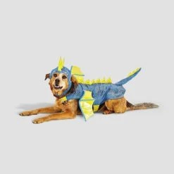 Halloween Full Body Metallic Dragon Glow Eyes Cat and Dog Costume - Hyde & EEK! Boutique™ -Pet Halloween Costumes Shop GUEST bb8ee8b8 35ab 477d 9b78 e8e4249bc4af