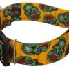 Country Brook Petz 1 1/2 Inch Deluxe Sugar Skulls Dog Collar -Pet Halloween Costumes Shop GUEST bdb9450c 5d8d 4291 9454 ddc21bbe34ba