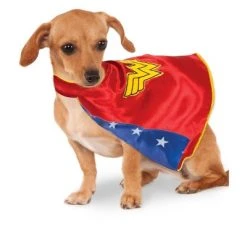 DC Comics Wonder Woman Cape Pet Costume, X-Large