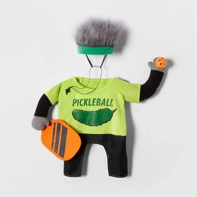 Halloween Frontal Pickleball Player Cat and Dog Costume - Hyde & EEK! Boutique™ 2 Halloween Frontal Pickleball Player Cat and Dog Costume - Hyde & EEK! Boutique™