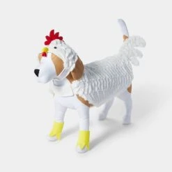 Halloween Full Body White Chicken Cat and Dog Costume - Hyde & EEK! Boutique™ -Pet Halloween Costumes Shop GUEST e4c2b9bd a001 49b6 9748 4d0d0e000917